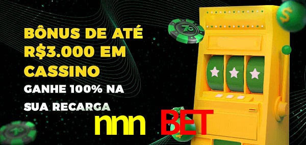 nnn bet melhor bônus de depósito